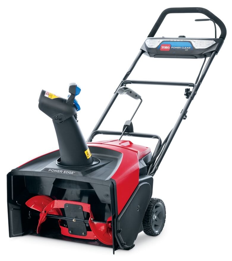 Toro 60V MAX Power Clear e21 (39902) 21 in. Single-Stage 60V Cordless Snow Blower, 2 x 6.0Ah Battery Kit
