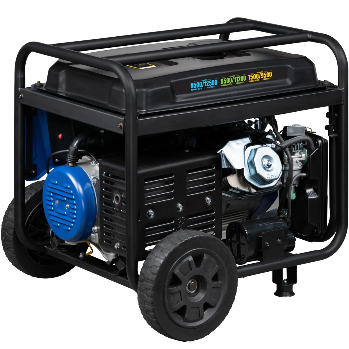 Westinghouse WGen9500TFc 9,500 W Portable Generator, Tri-Fuel