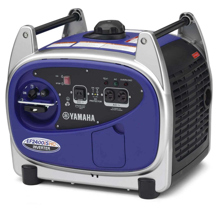 Yamaha EF2400iSHC 2,000 W Inverter Generator, Gasoline